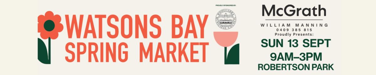 Watsons Bay Spring market